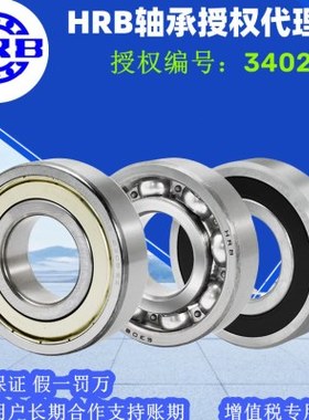 HRB哈尔滨深沟球轴承 6022-2RZ2RS 6022-2Z ZZ开式密封速超静音