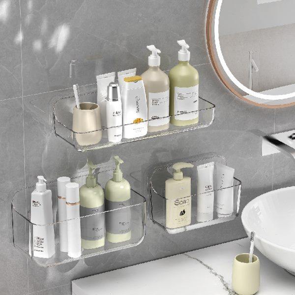 浴室置物架宿舍洗手间收纳盒厨房免打孔墙面壁挂篮洗漱品整理神器,收纳整理,壁式收纳盒,淘宝优惠券,粉丝福利购,淘宝优惠卷