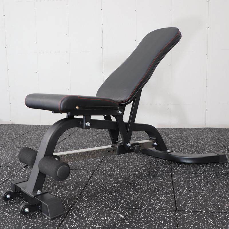 家用哑铃凳专业腹肌健身锻炼运动器材多功能飞鸟卧推椅商用仰卧板