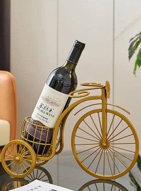 创意红酒杯架倒挂高脚p杯葡萄酒架欧式轻奢酒柜摆件家居客厅装饰