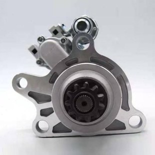 上柴D6114发动机起动机徐工吊车挖掘机铲车减速启动机马达11齿