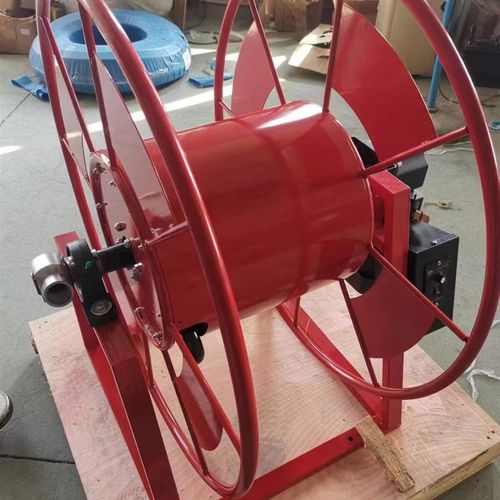 电动卷管器12v24v220v水管收纳架打药机卷管器遥W控绕管器盘管机
