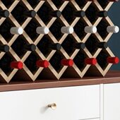 专业定做红酒格子架菱形红酒架酒柜格子定制实木壁挂酒叉方格酒格