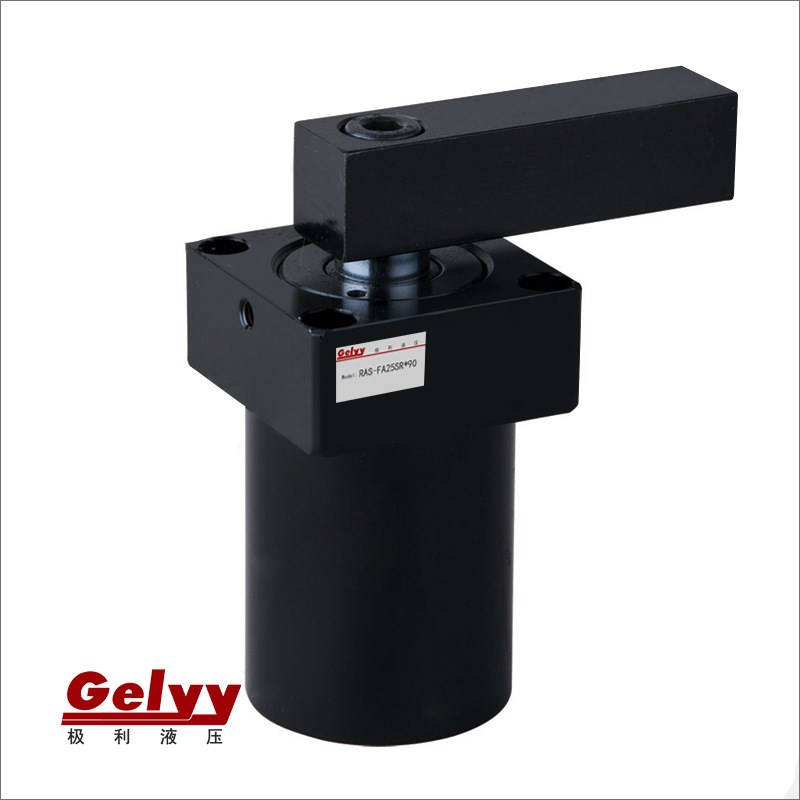 转角下压缸CAS/ASC/RAS-FA25/32/40/5K0/63SD单双臂上法兰型机械