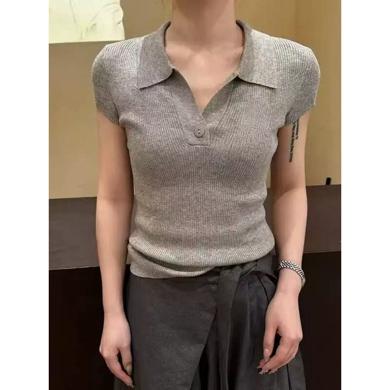 精纺羊毛打底衫夏季新款