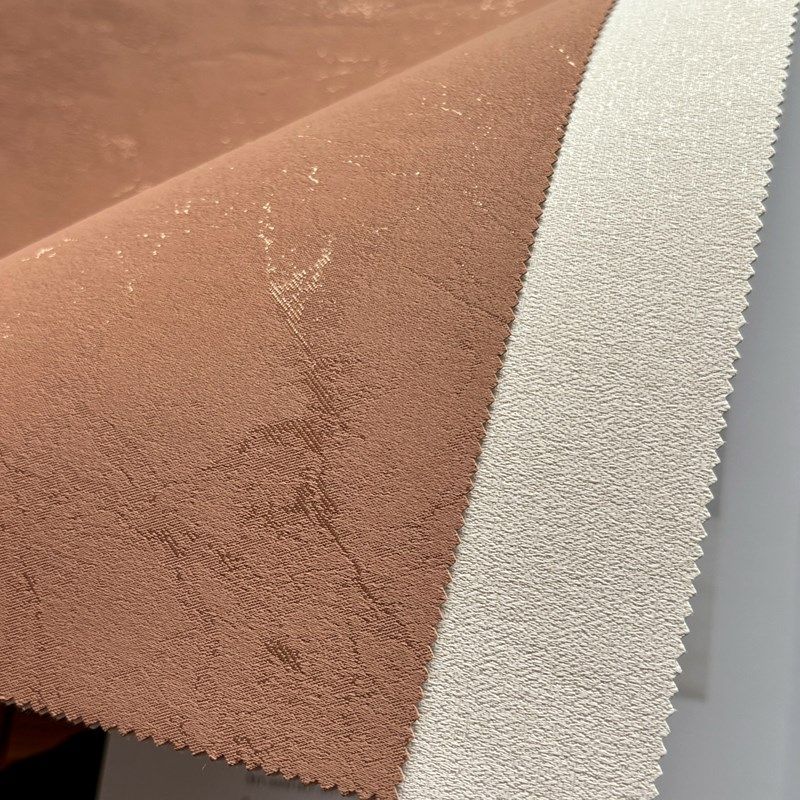 高精密色织墙f布无缝全屋冰裂纹纯素色客厅卧室2024新款壁布MB605