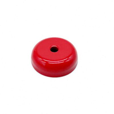 AlNiCo6红漆锅磁铁D38.1*10.35*d5.2*M4铝镍钴磁铁圆形永磁磁铁