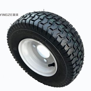 四轮游乐车电动卡丁车配件13X5.00-6寸轮胎草坪公路真空胎轮毂
