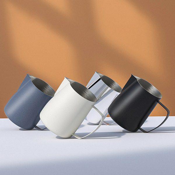 意式咖啡拿铁拉花杯加厚304不锈钢压纹尖嘴拉花缸家用商用奶泡杯,餐饮具,拉花缸/拉花杯/打奶缸,淘宝优惠券,粉丝福利购,淘宝优惠卷