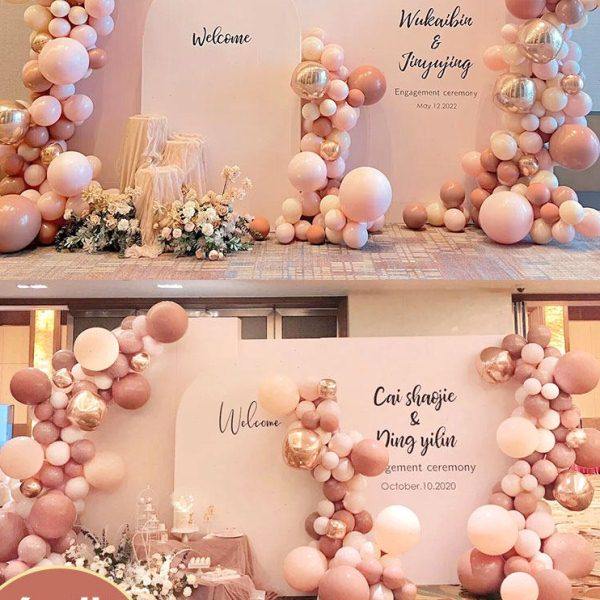 粉色复古粉求婚订婚气球材料包布置套餐背景墙包间布置拍照景kt板,节庆用品/礼品,装扮布置套餐,淘宝优惠券,粉丝福利购,淘宝优惠卷