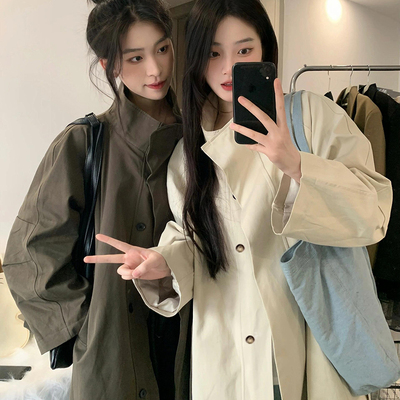 「保暖不臃肿」羽绒内胆风衣