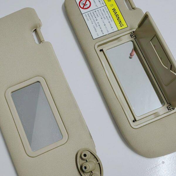 适配 荣威350 车内前遮阳板 化妆镜总成 遮阳档 遮阳板 原厂 米色