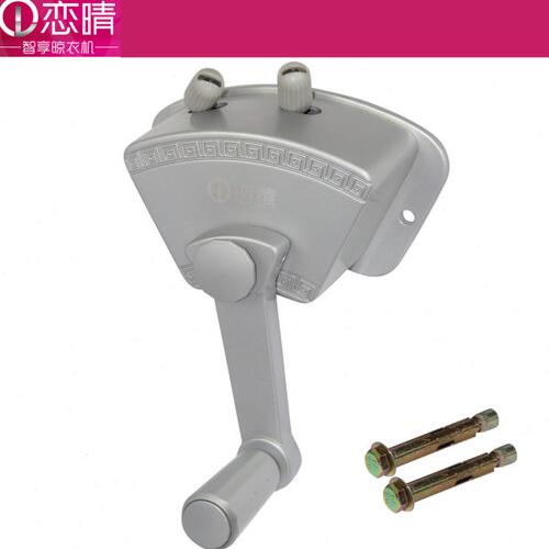 晾衣架手摇器配件双杆凉衣架手摇把升降恋晴阳台晾衣架升降器通用
