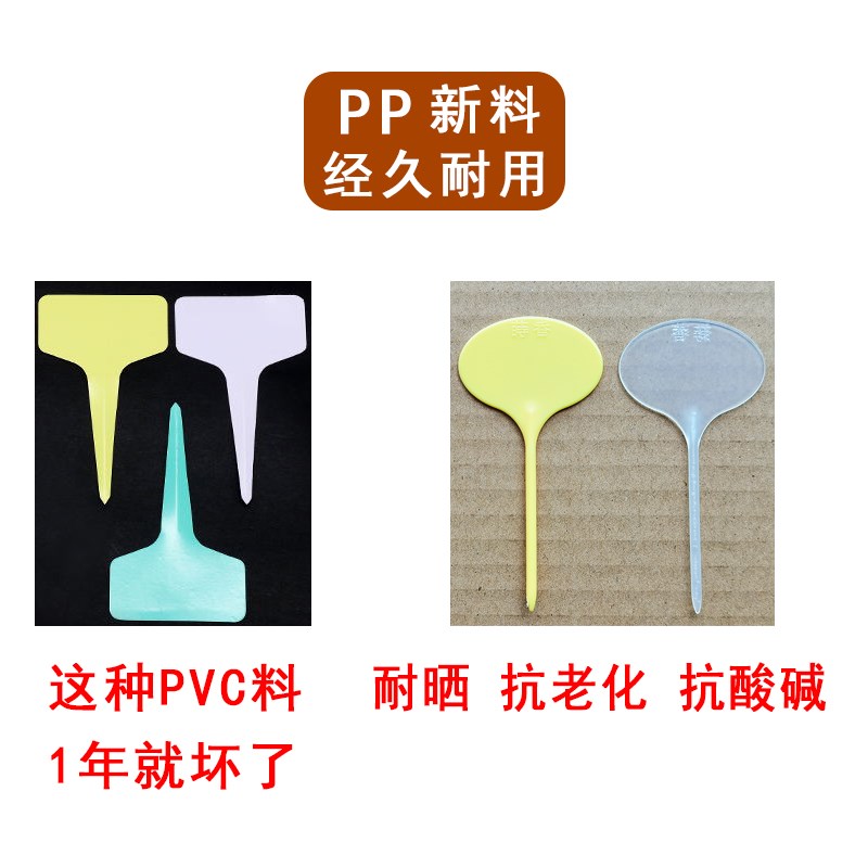 兰花专用标签牌花盆标签插牌小插牌小标签标识牌植物标签盆栽卡片