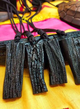 正宗雷击枣木随型原木吊坠吊牌平安无事牌雷劈木雷击部位玉化老料