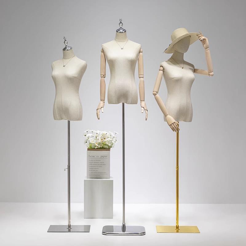 韩版服装店模特道具女全身橱窗半身人台假人体模特人偶架子展示架