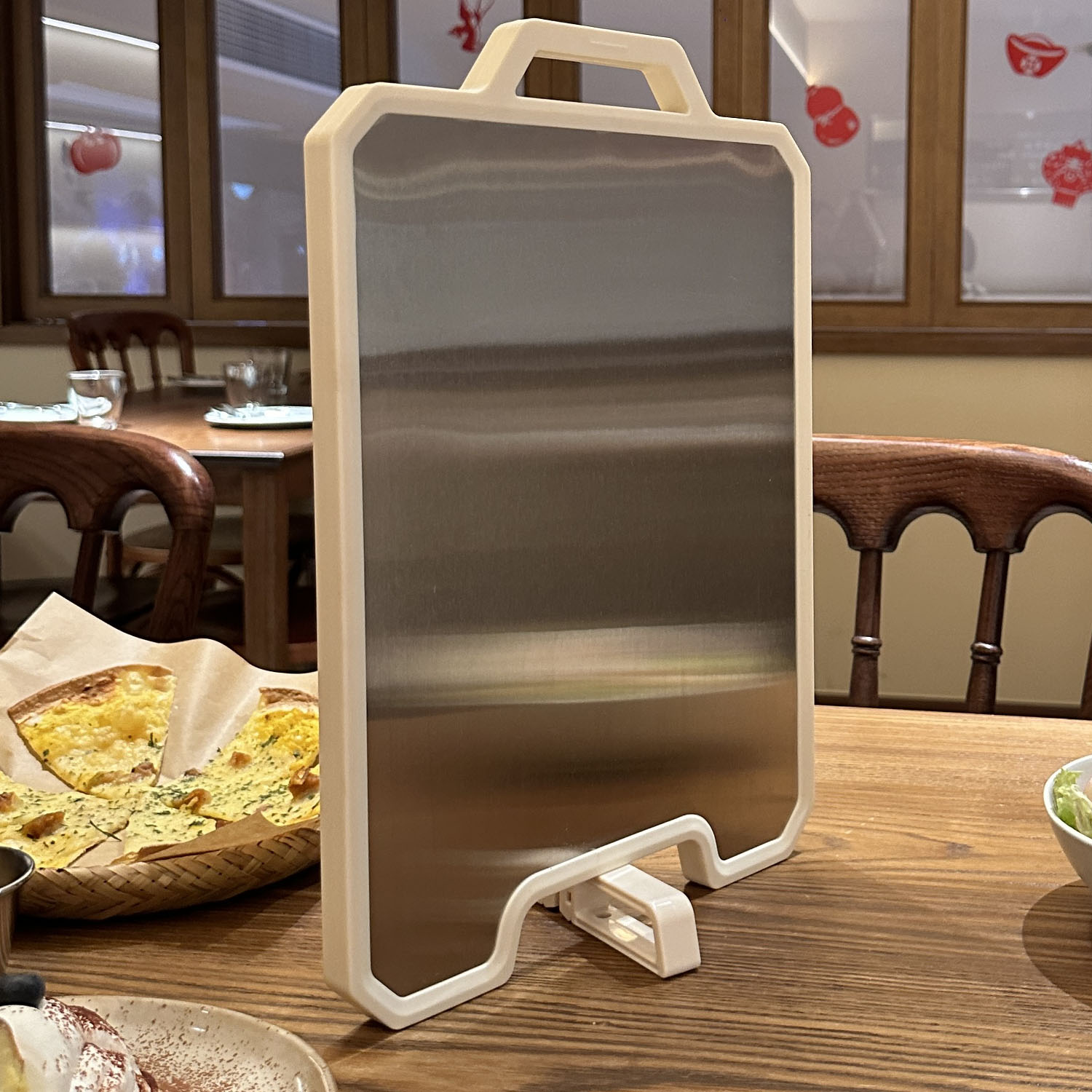 *老板娘家里自用*304不锈钢砧板家用简L约菜板可站立菜板双面可用