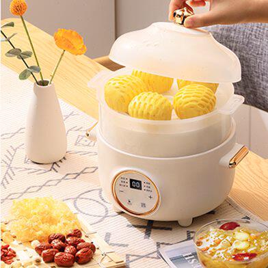 学生炖盅隔水炖家用全自动陶瓷煲汤电蒸炖炖锅砂锅燕窝煮粥神器