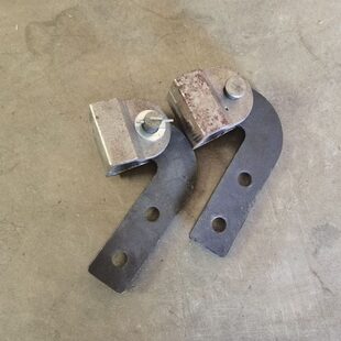 五征三轮车农用车后门自卸配件吊耳合页组合铸铁改装挂钩焊接