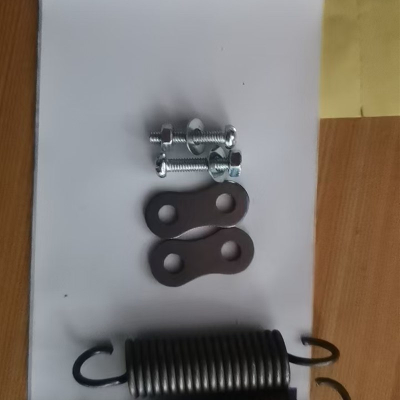 老式竹条竹片躺椅配件弹簧拉簧螺丝E螺母铁片皮带加厚皮带结实配