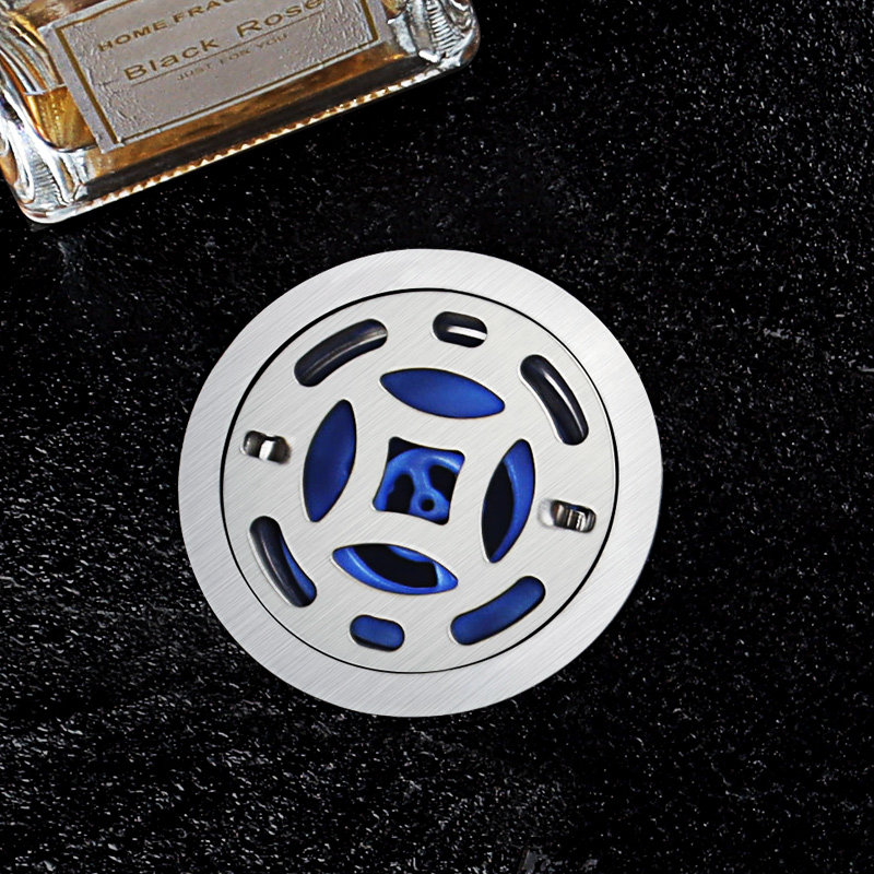 304不锈e钢6cm圆形地漏50管道卫生间防臭过滤老式地漏改造芯防臭