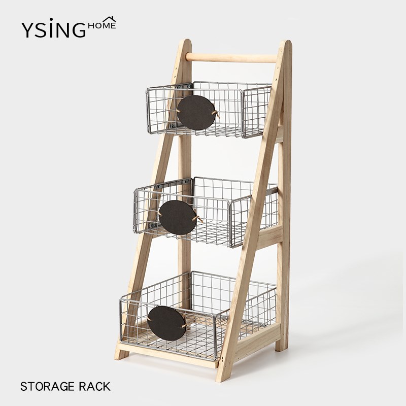 厨房多功能蔬菜置物架落地多w层阳台花盆实木收纳层架书架储物整