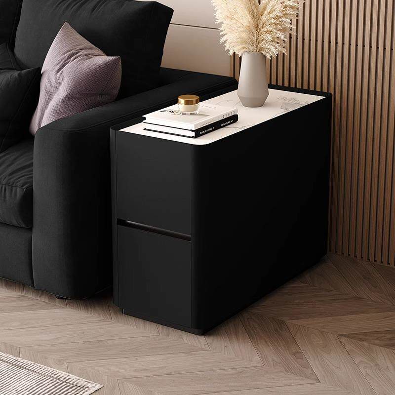 新款可移动落地沙发边几夹缝侧边柜客厅角柜实木简约现代家用边柜