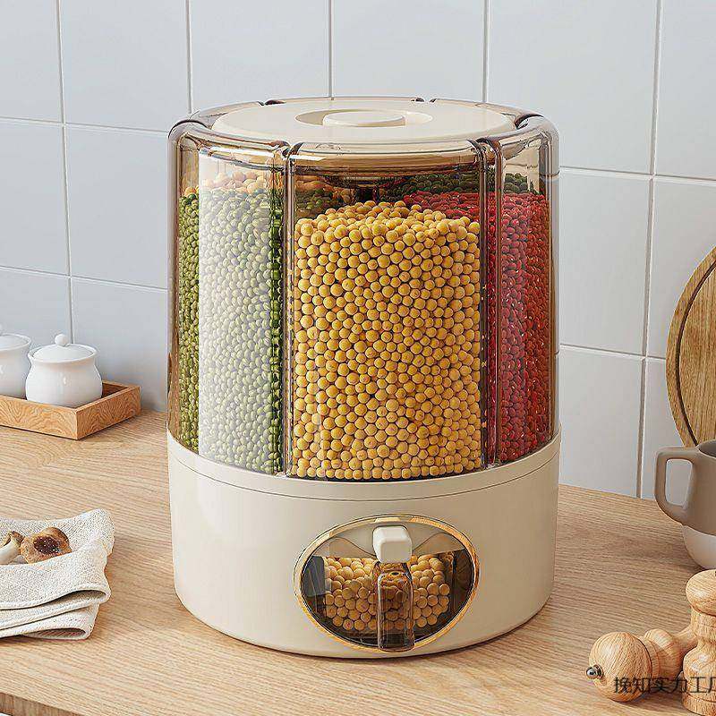 五谷杂粮收纳盒家用密封分隔旋转米桶防虫防潮装大米储存罐储米箱,乐器/吉他/钢琴/配件,其它乐器配件,淘宝优惠券,粉丝福利购,淘宝优惠卷