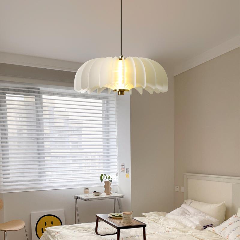 卧室吊灯温馨浪漫主卧室灯具 现代简约书房间灯民宿餐厅南瓜灯132