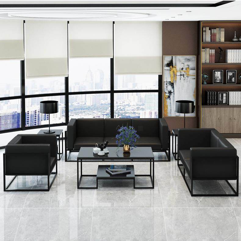 简约商务办公沙发茶几酒店大堂休闲黑色沙发椅现代公司接待皮沙发,乐器/吉他/钢琴/配件,其它乐器配件,淘宝优惠券,粉丝福利购,淘宝优惠卷