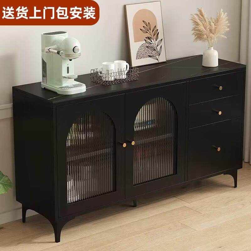 中古风岩板餐边柜多功能茶水柜客厅现代复古风黑色厨房靠VSa,乐器/吉他/钢琴/配件,其它乐器配件,淘宝优惠券,粉丝福利购,淘宝优惠卷