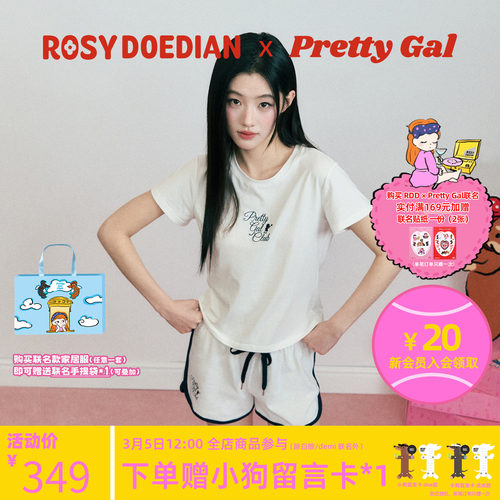 ROSYDOEDIAN短袖短裤家居服