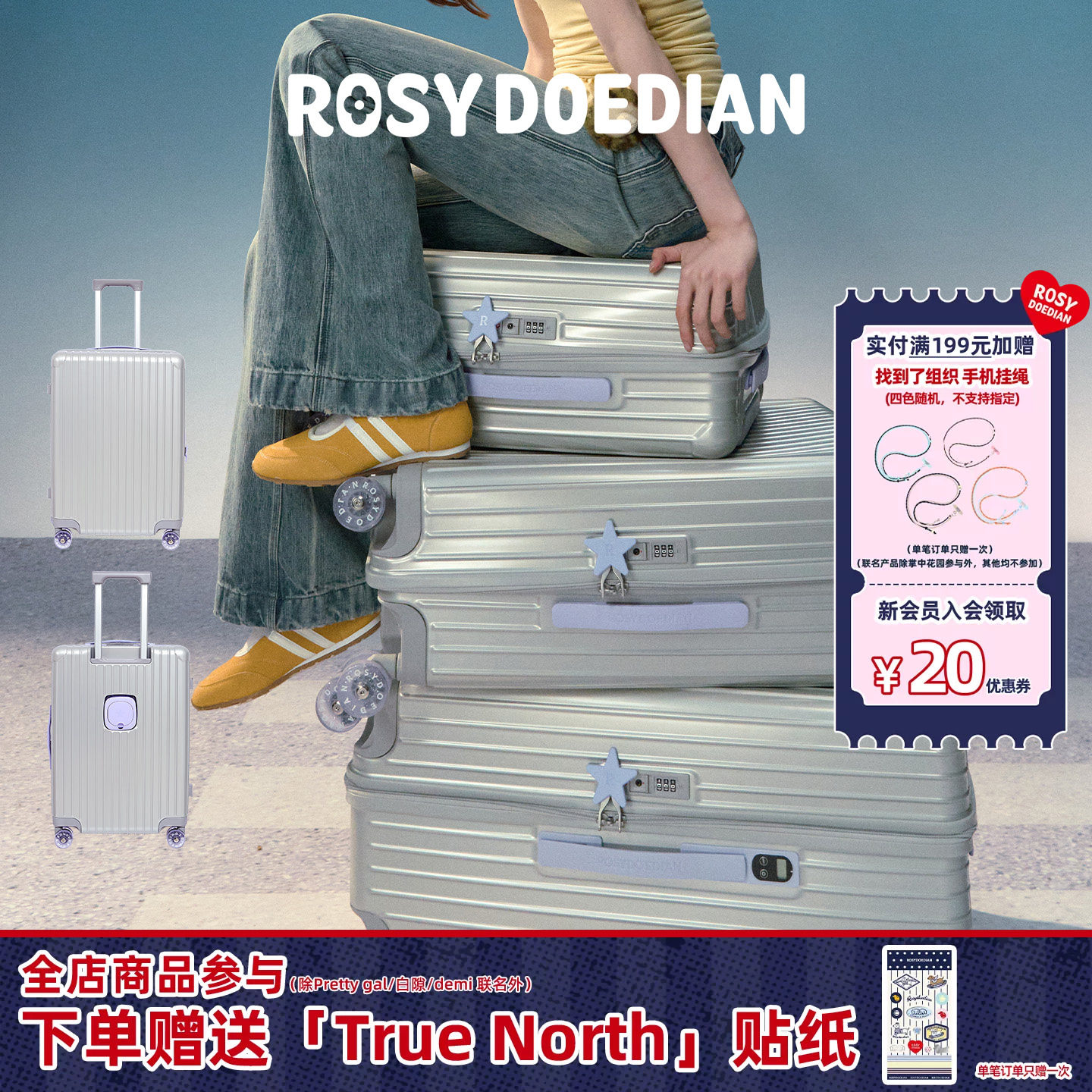 ROSYDOEDIAN找到组织了旅行箱图片
