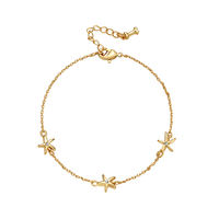 The ROSYDOEDIANDoeDianDian small and exquisite star-shaped string bracelet is a simple yet sophisticated niche accessory thumbnail 5