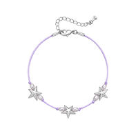 The ROSYDOEDIANDoeDianDian small and exquisite star-shaped string bracelet is a simple yet sophisticated niche accessory thumbnail 2