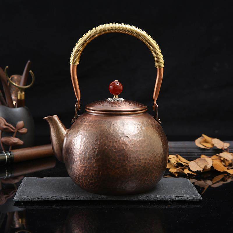 1.3升中式风复古手工紫铜茶壶家用金属铜壶茶具明火加速热烧水壶,标准件/零部件/工业耗材,车间地垫,淘宝优惠券,粉丝福利购,淘宝优惠卷