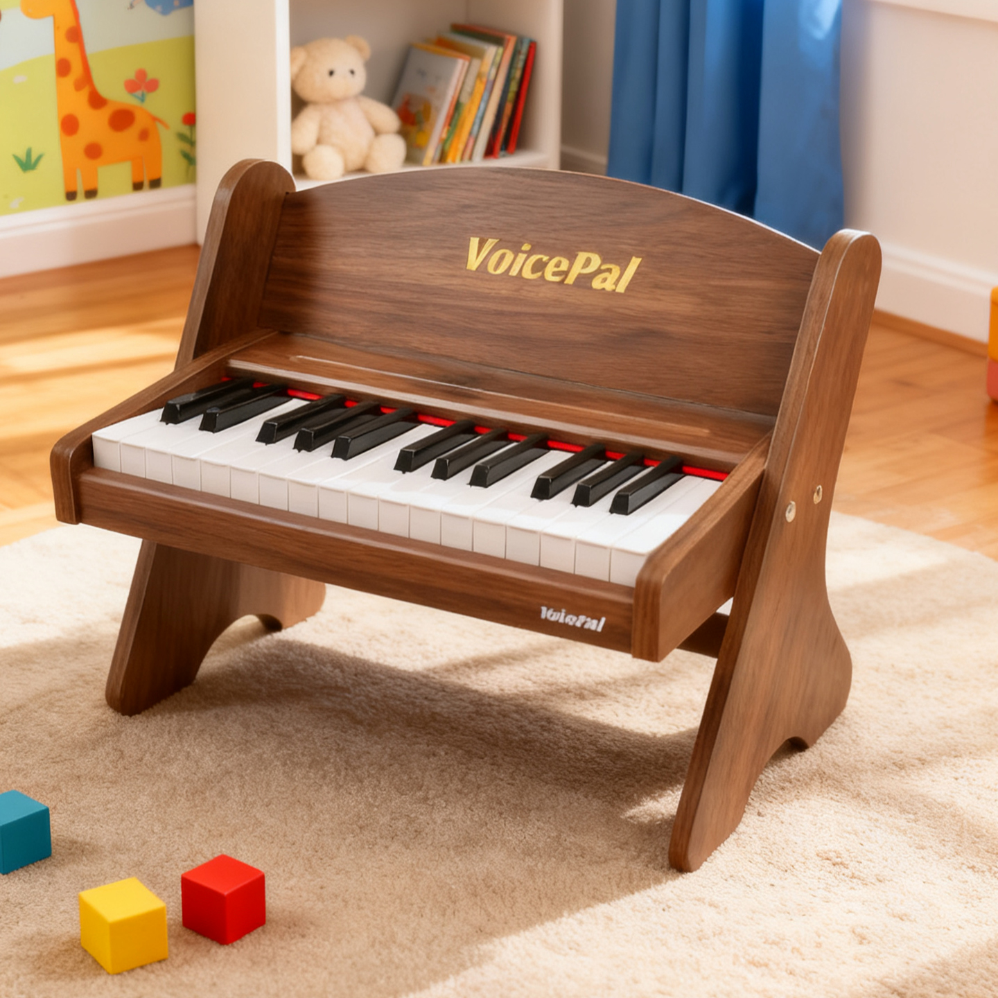 声派25键智能木质小钢琴
