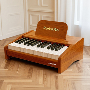 【百亿】VOICEPAL声派Y25儿童木质25键钢琴智能电子琴力度电钢琴