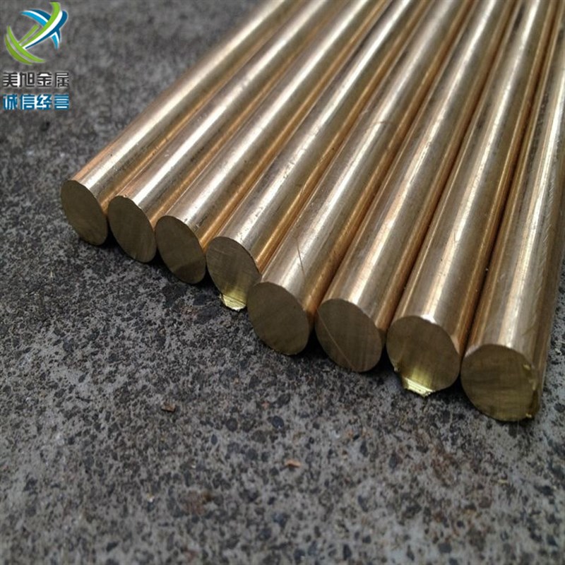 现货供应国标黄h铜棒H59/H65黄铜棒耐磨无铅黄铜棒拉花黄铜棒折弯