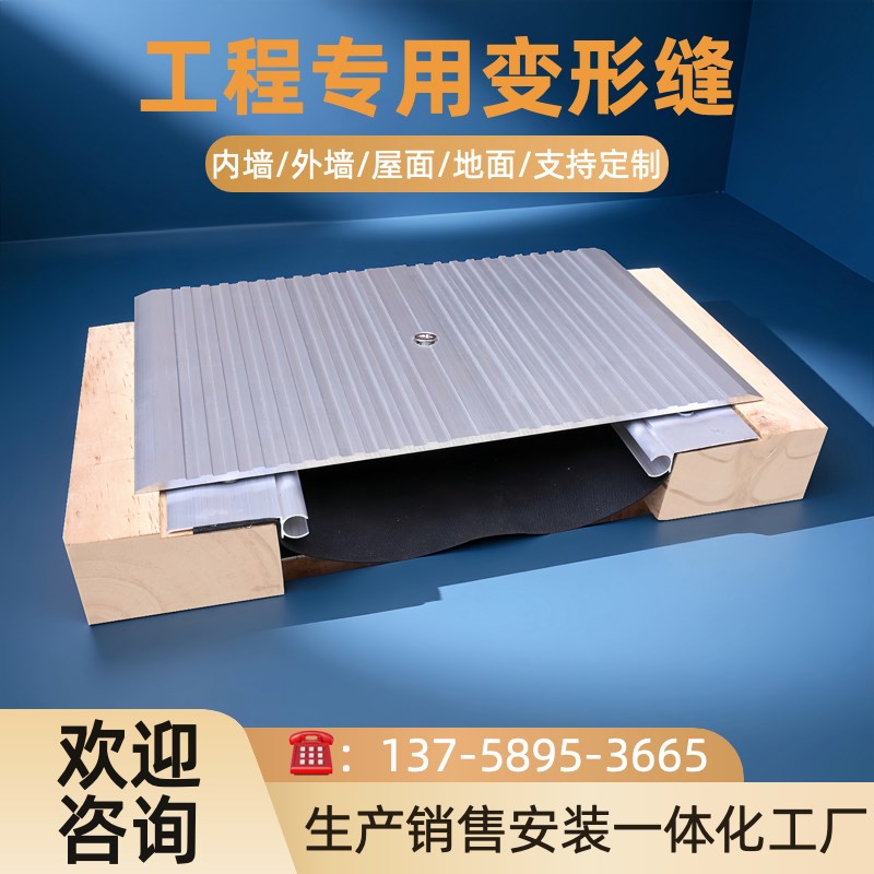 建筑变形缝内墙外墙伸缩缝屋面变形缝地面伸缩缝盖板Y铝合金变形