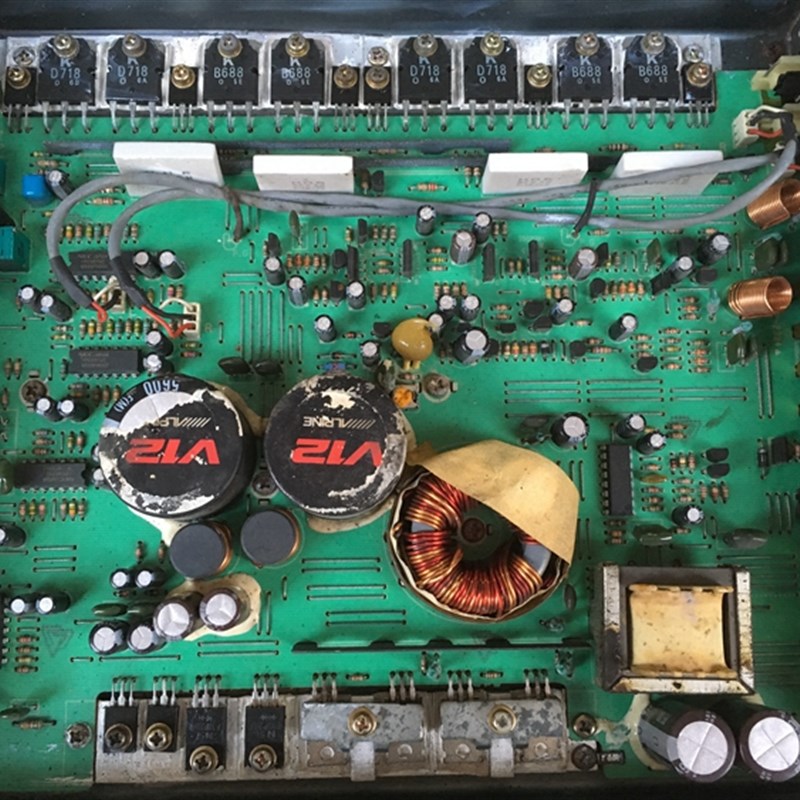原装阿派尔功放 2路 汽车音响 拆车功放 2K声道音响 MRV-T500