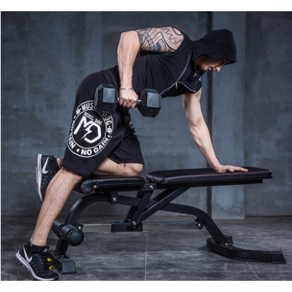哑铃凳家用健身专业卧推可调多功能飞鸟训练椅仰卧起坐健身器材