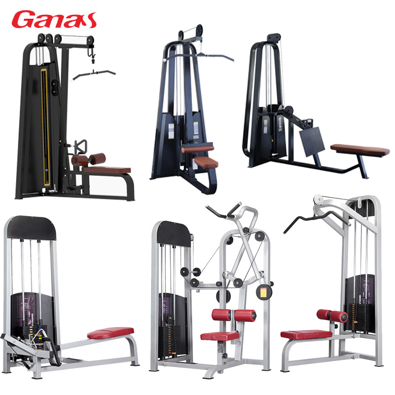 单位健身房商用高拉低拉训练器健身器材厂家直销高拉低拉一体机