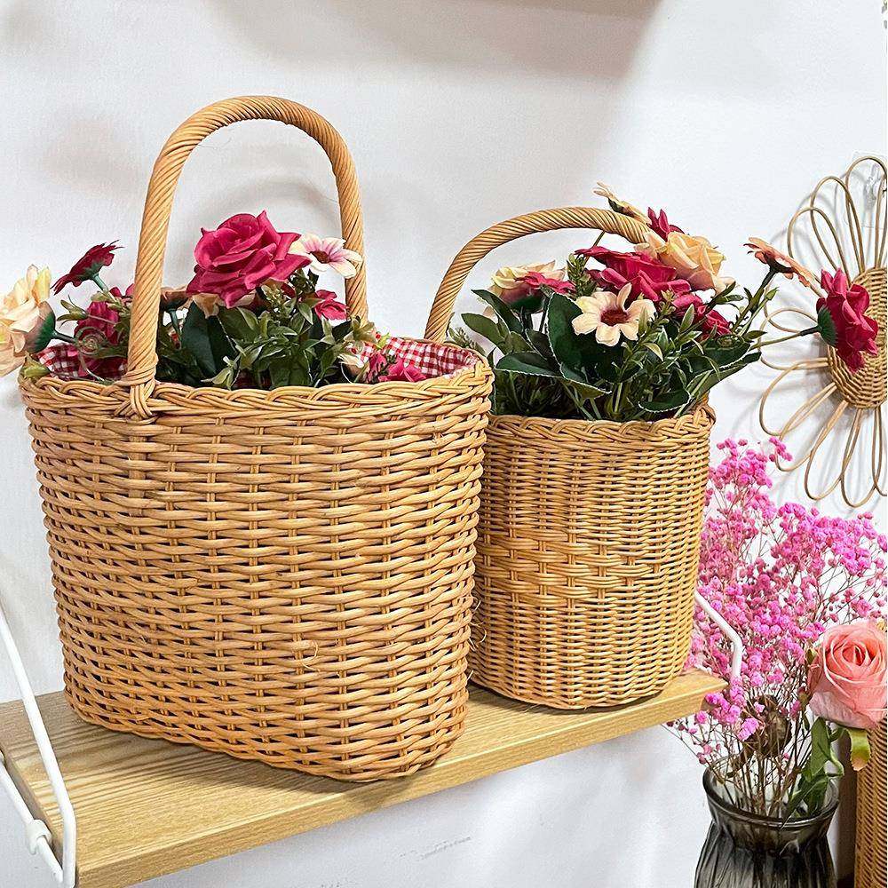 天然环保手工野炊露营日常购物真藤藤编收纳篮花篮购物篮菜篮子,鲜花速递/花卉仿真/绿植园艺,割草机/草坪机,淘宝优惠券,粉丝福利购,淘宝优惠卷