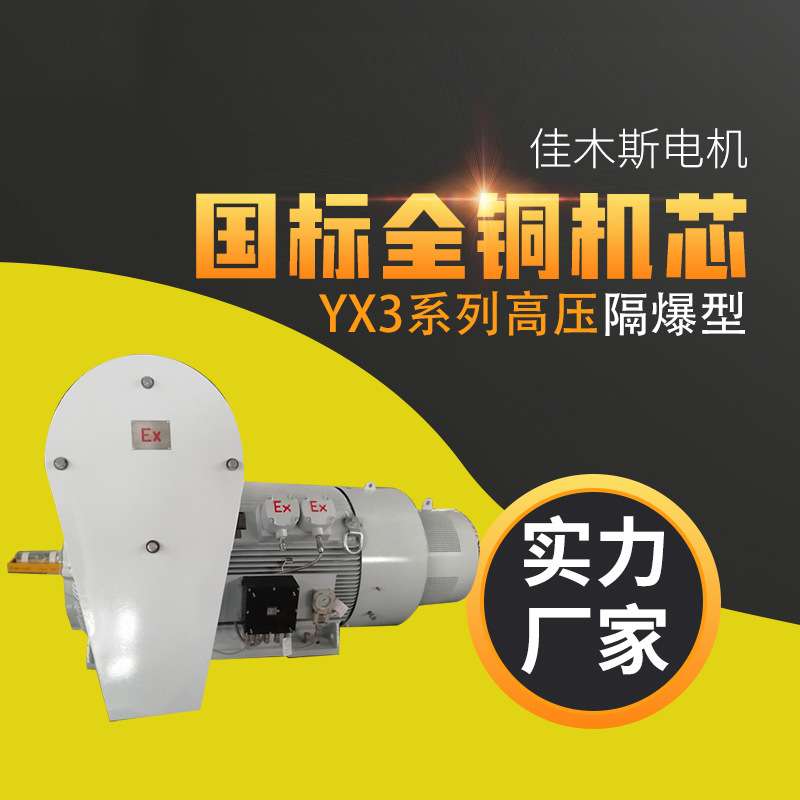 佳木斯电机马达YX3高压电动机隔爆型三相异步355kw375kw400kw