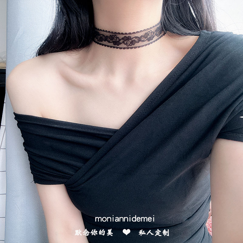 不褪色复古法式浪漫choker白色蕾丝项圈项链甜美配饰婚纱礼服饰品