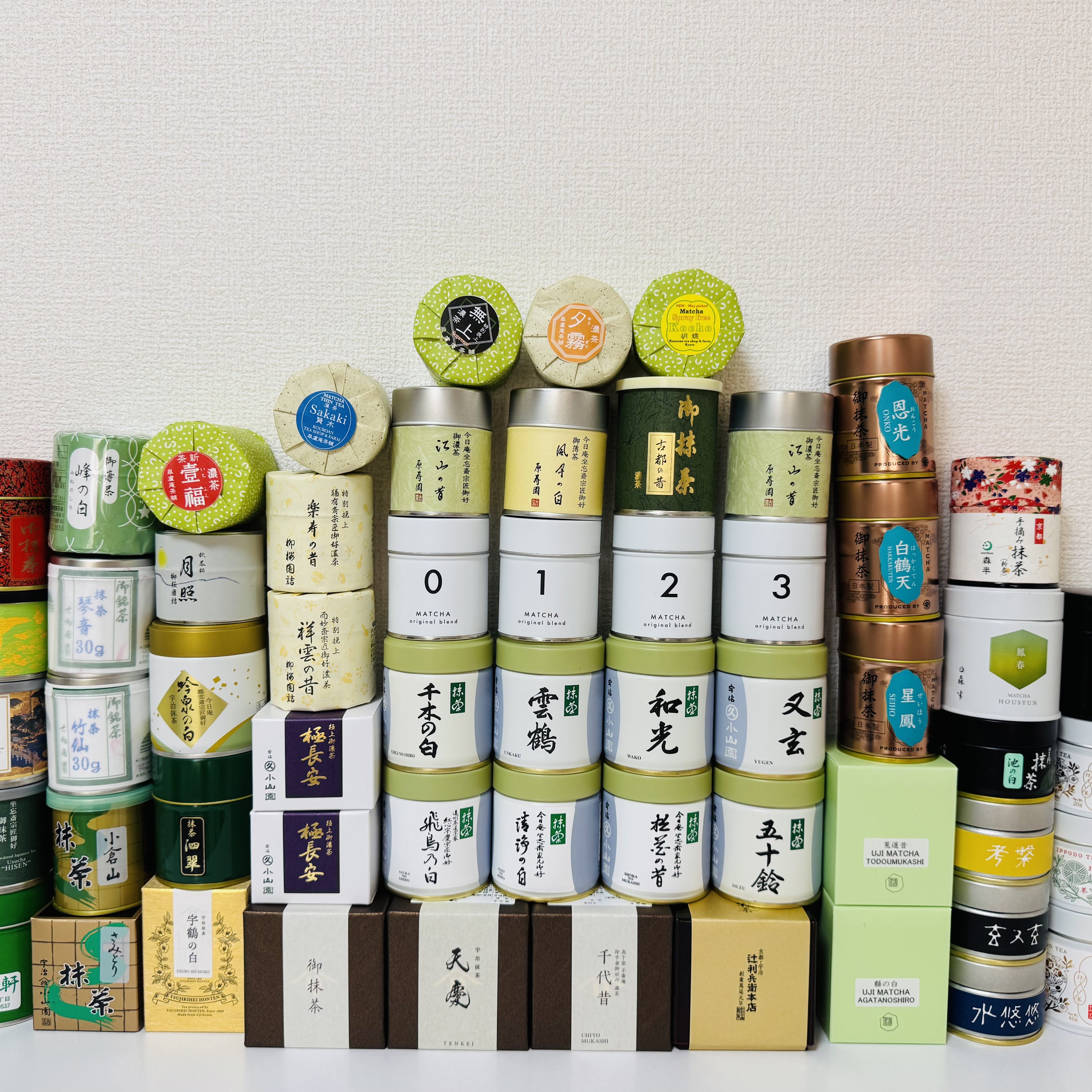 优惠促销-日本本土抹茶(丸久,柳樱园,一保堂,七茗园)