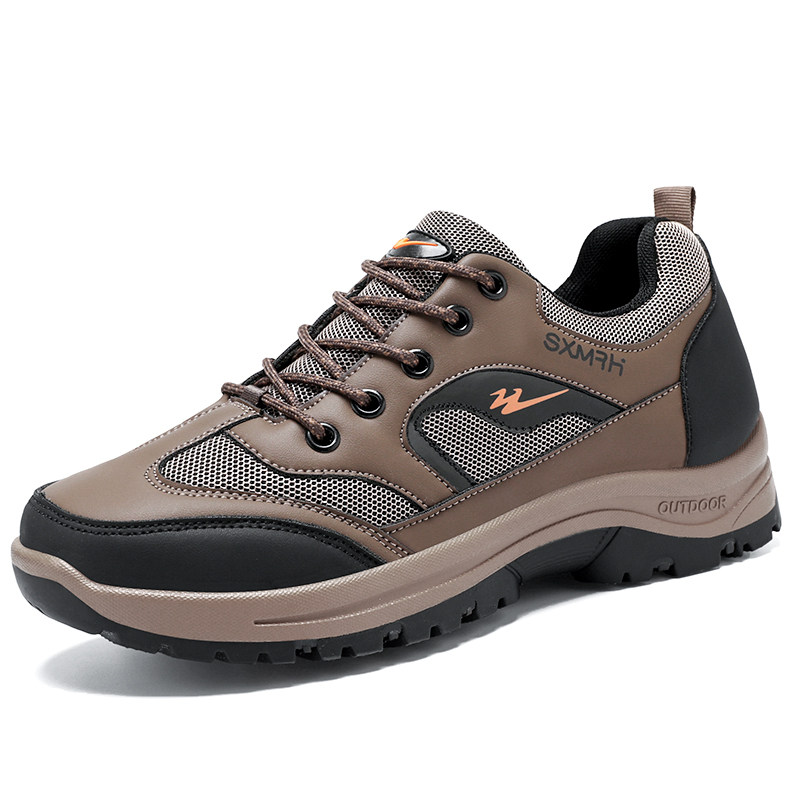 双星户外登山鞋春秋男鞋防滑耐磨徒步运动爸爸鞋中老年男士健步鞋,流行男鞋,健步鞋,淘宝优惠券,粉丝福利购,淘宝优惠卷