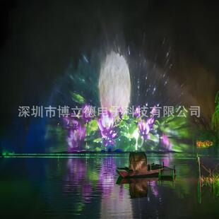 音乐喷泉广场水幕电影彩色喷泉旱式网红跑泉程控景观喷泉工程