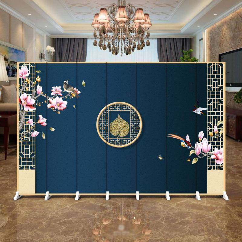 新中式屏风隔断花鸟客厅酒店大堂家用卧室暗色可移动折叠木制折屏,鲜花速递/花卉仿真/绿植园艺,割草机/草坪机,淘宝优惠券,粉丝福利购,淘宝优惠卷